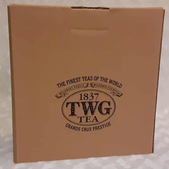 TWG Wooden Box Divided Storage Tea Bags Organizer Exclusive Gift Singapore EMPTY - Picture 2 of 10